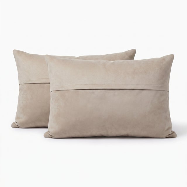 Turkish Lumbar Kilim Pillow Cover 16'' X 24'' - Set of Two For Sale - Image 4 of 4