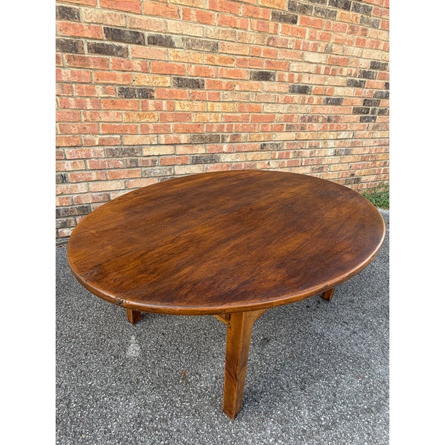 19th Century Farmhouse Coffee Table For Sale - Image 4 of 9
