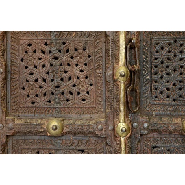 Antique Indian Doors, 1800s, Set of 2 For Sale - Image 4 of 6