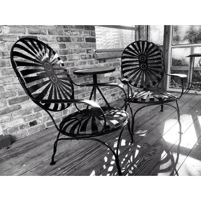 Coastal Francois Carre Oversized Coastal Lounge Chairs, Circa 1940 - A Pair For Sale - Image 3 of 12