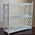 White Mid-20th Century White Wicker Hanging Wall Shelf For Sale - Image 8 of 11