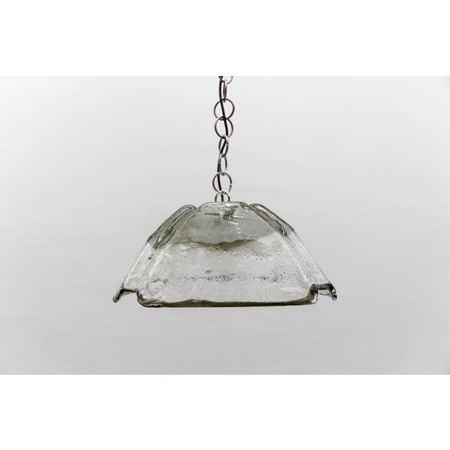 Mid-Century Modern Pendant Lamp in Murano Glass from J.T. Kalmar, 1970s For Sale - Image 3 of 13