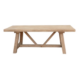 The Roussillon, 84" Reclaimed Wood Tavern Table For Sale