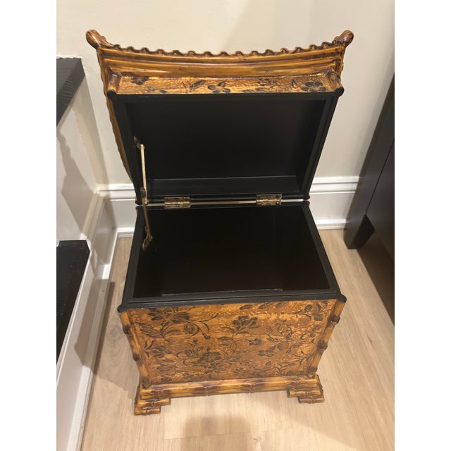 Late 20th Century Pagoda Decorative Box by Castilian Imports For Sale In Chicago - Image 6 of 12