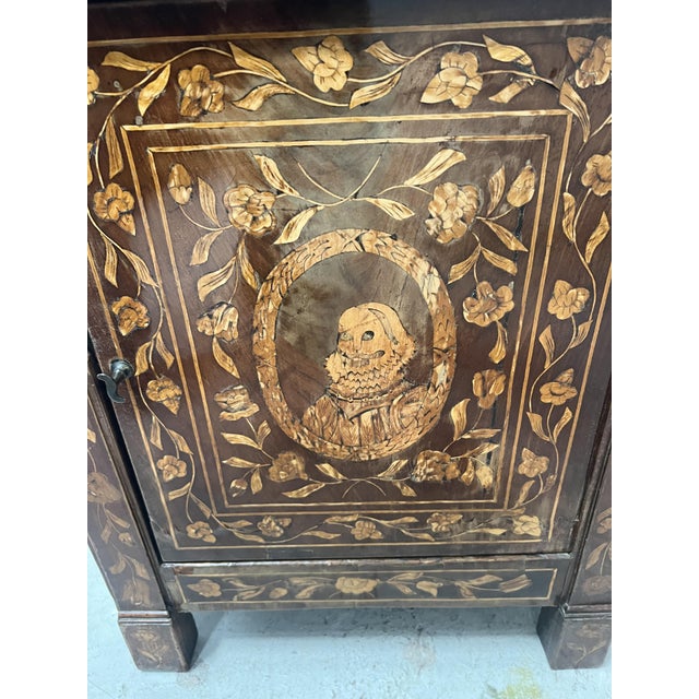 Dutch Marquetry Dressing Table, 19th Century For Sale - Image 11 of 18