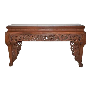 Early 20th Century Palace Size Chinoiserie Art Nouveau Console
