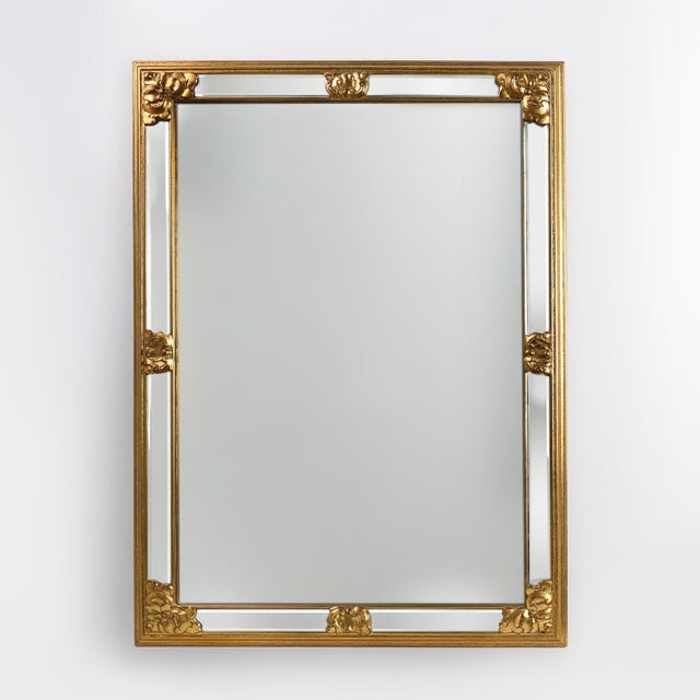 Ornamented Mirror from Deknudt, Belgium, 1950s For Sale - Image 11 of 11