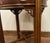 Vintage Lane Chinese Chippendale Style Banded Mahogany Accent Table W Glass Top For Sale In Phoenix - Image 6 of 7