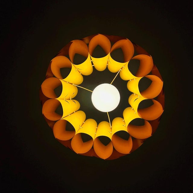 Butterfly Pendant Lamp by Lars Schiøler for Hoyrup, 1968 For Sale - Image 4 of 11
