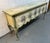 Habersham Furniture Vintage Hand Painted Floral Console/Entry Table by Habersham For Sale - Image 4 of 17