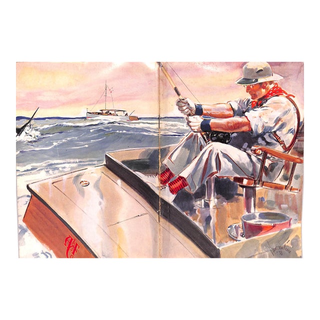 Abercrombie & Fitch Salt Water Tackle 1938 Catalog For Sale