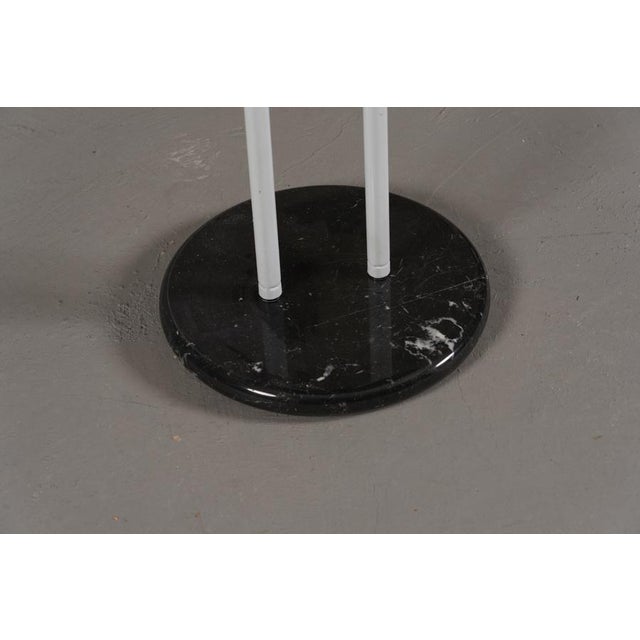 1980s Vintage Marble Base Coffee Table by Vico Magistretti for Cattelan, Italy, 1980s For Sale - Image 5 of 6