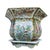 Chinese Rose Famille Vintage Cache Pot Jardinière Planter With Saucer For Sale - Image 10 of 17