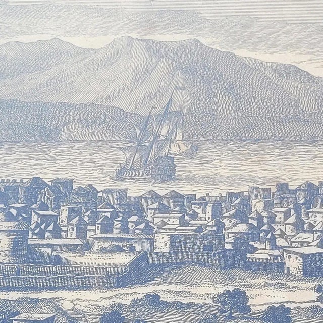 19th Century Panoramic Views of Jerusalem in Scio, Framed Engravings, Set of 2 For Sale - Image 16 of 18