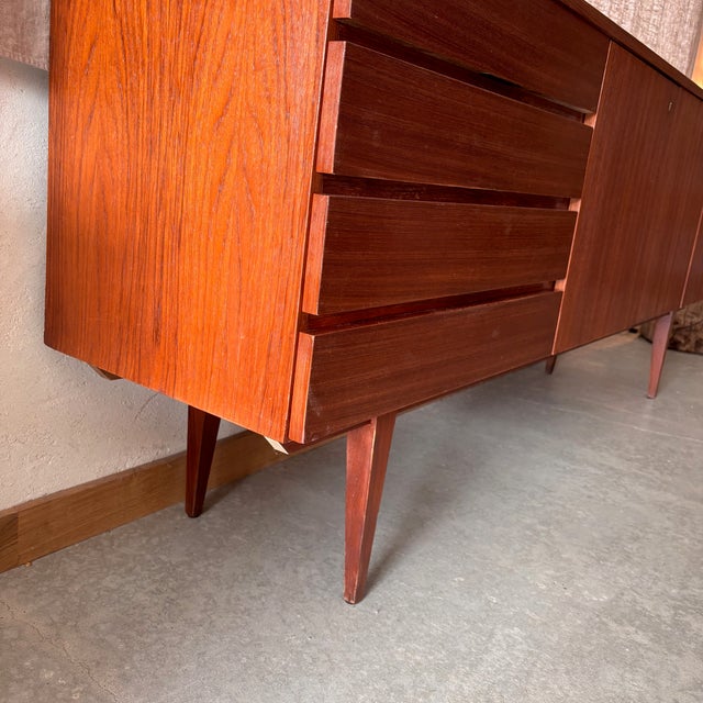 Vintage Sideboard in Teak For Sale - Image 5 of 12