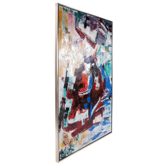 Contemporary Far Hand Abstract Original Painting For Sale - Image 3 of 5