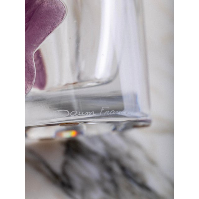 Mid-Century Modern Daum France Coppelia Crystal Table Lamp For Sale - Image 3 of 8