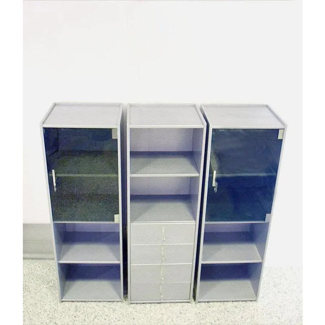 Industrial Modular Dresser by Vittorio Introini for Bernini, 1970s For Sale - Image 3 of 11