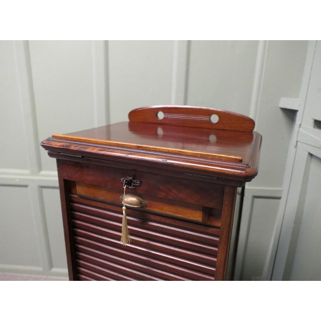 Victorian Pedestal Filing Cabinet For Sale - Image 4 of 8