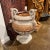 1990s Italian Hand-Painted Terra Cotta Planter With Three Handles For Sale - Image 10 of 11