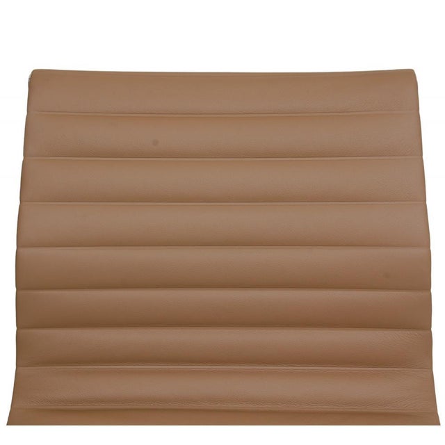 Beige EA-115 Office Chair in Beige Leather by Charles Eames for Vitra For Sale - Image 8 of 14