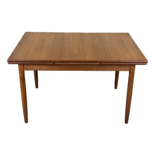 Danish Modern Teak Dining Table, 1960s-1970s For Sale