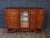 Art Deco Walnut Sideboard with Glazed Display Cabinet, 1930 For Sale - Image 16 of 18