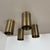 Minimalist Brass Hole Pattern Tube Wall Sconces, Italy, 1970s, Set of 2 For Sale - Image 11 of 18