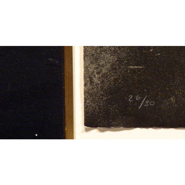 Joan Miro"La Traca" Color Etching and Aquatint With Beautiful Frame Hand Signed For Sale In Denver - Image 6 of 6