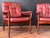 1960s Pair of Swedish Mid-Century Modern Teak Lounge Chairs by Göte Möbler, Original Leather For Sale - Image 11 of 12