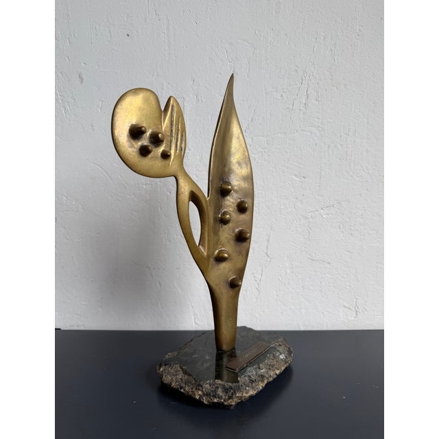 Yone Di Alerigi Brazilian Modern Flower Sculpture "Floralien" - 1980s For Sale - Image 4 of 16
