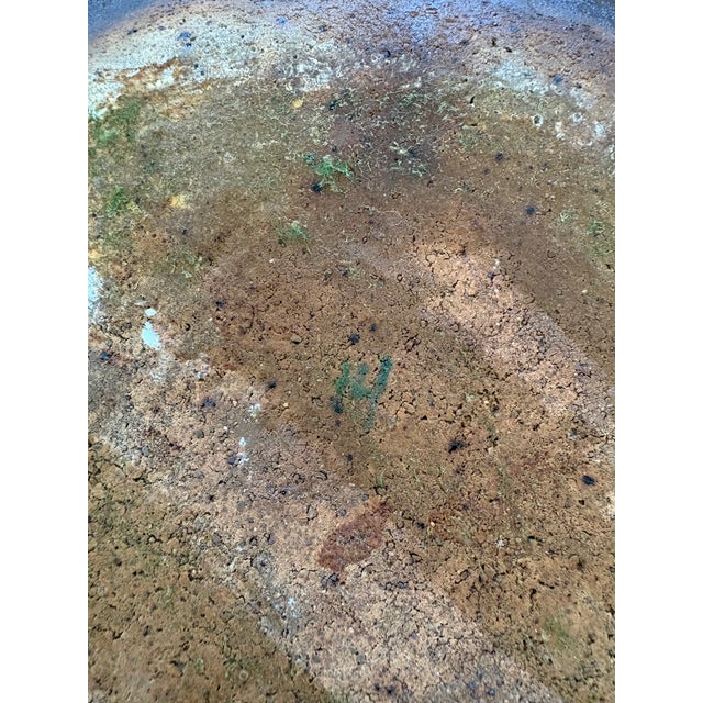 1980s Nancy Weeks Dudchenko Glazed Decorative Ceramic Dish Bowl For Sale In New York - Image 6 of 8