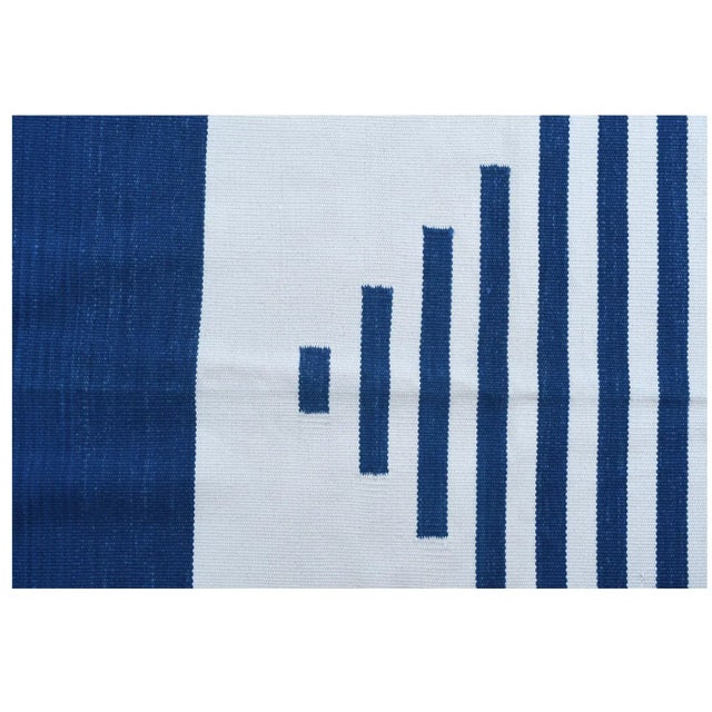 Boho Chic Signy Rug, 5x8, Blue For Sale - Image 3 of 5
