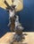 1940s Large 1940's Driftwood Table Lamp For Sale - Image 5 of 12