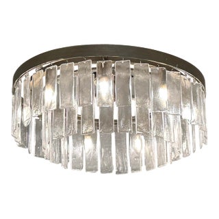 Golden Lighting Ciara Nine-Light Semi-Flush Mount For Sale