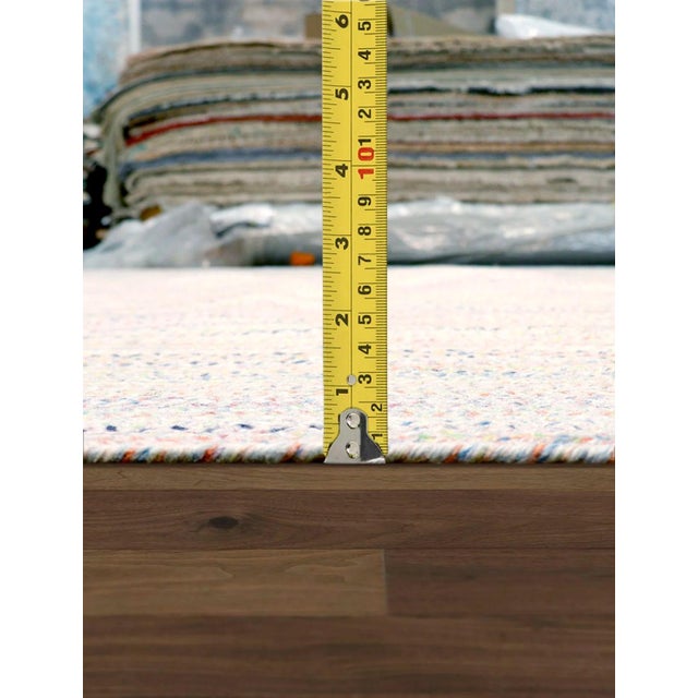 Faro Indoor/Outdoor Blue Area Rug, 10' 0'' X 14' 0'' For Sale In New York - Image 6 of 8