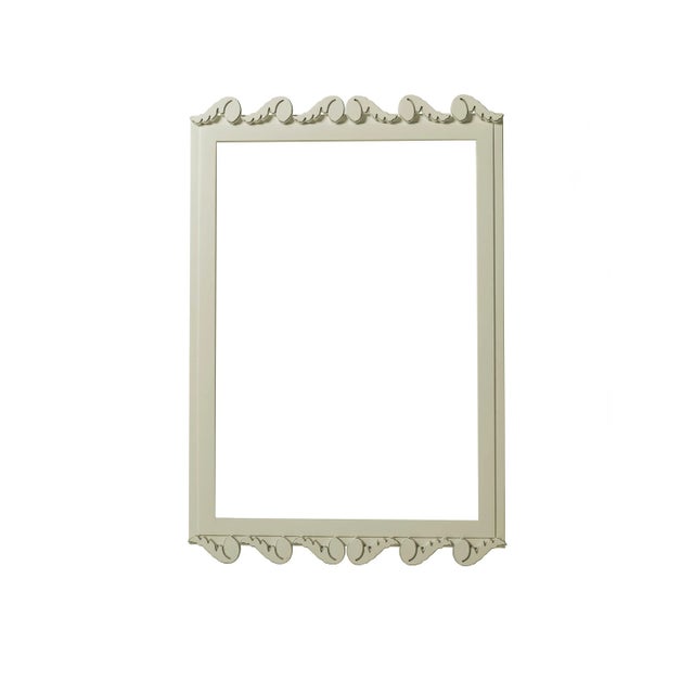 Contemporary Fleur Home Garden District Laurel Rectangle Mirror in Cooking Apple Green, 36x48 For Sale - Image 3 of 3