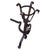 Folk Art Late 19th Century Cast Iron Fire Place Andirons For Sale - Image 3 of 6