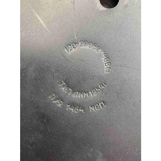 Soviet Admiral Desk Lamp, 1940s For Sale - Image 10 of 11