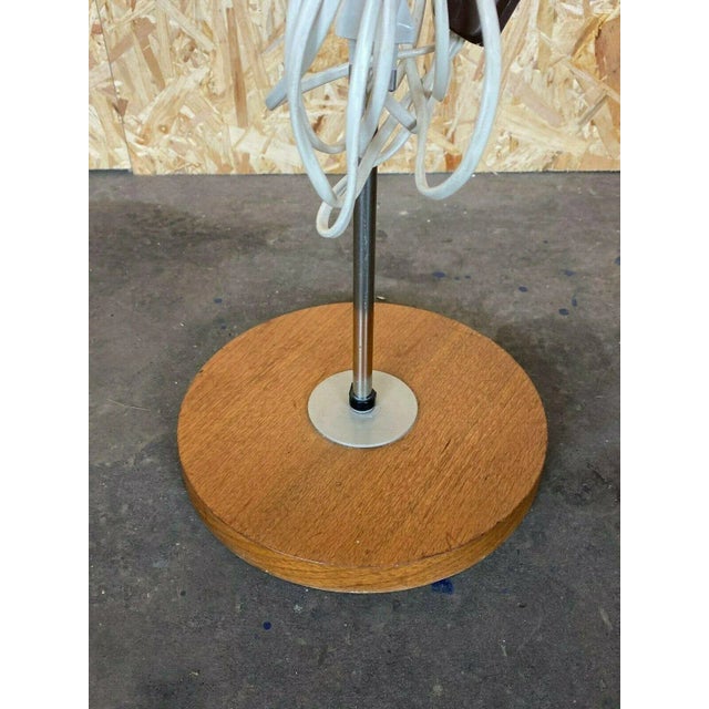 Mid-Century Space Age Teak Floor Lamp from Temde For Sale - Image 11 of 13