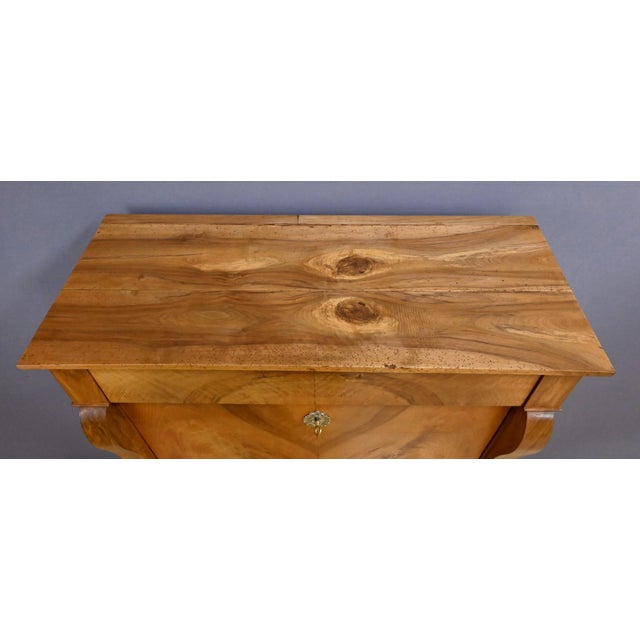 Brown Mid-19th Century Restoration Walnut Secretary Desk For Sale - Image 8 of 18