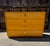 Slender maple dresser with chrome pulls by Jack Cartwright for Founders Furniture. Missing "Founders" sticker but well-...
