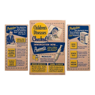Vintage Vaccination Public Service Prints For Sale