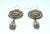 Metal Elements Jill Schwartz Collage Crystal Drop Earrings With Bird Motif For Sale - Image 7 of 10