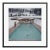 Snow Round the Pool 1964 by Slim Aarons Black Framed C-Print For Sale