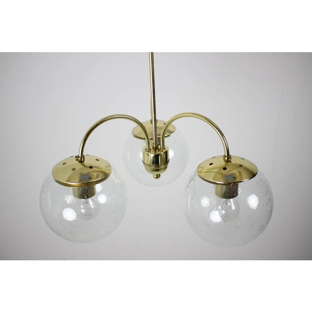 1980s Mid-Century Chandelier from Kamenický Šenov, 1980s For Sale - Image 5 of 11