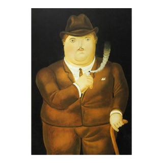 1983 Fernando Botero 10 Man Smoking For Sale