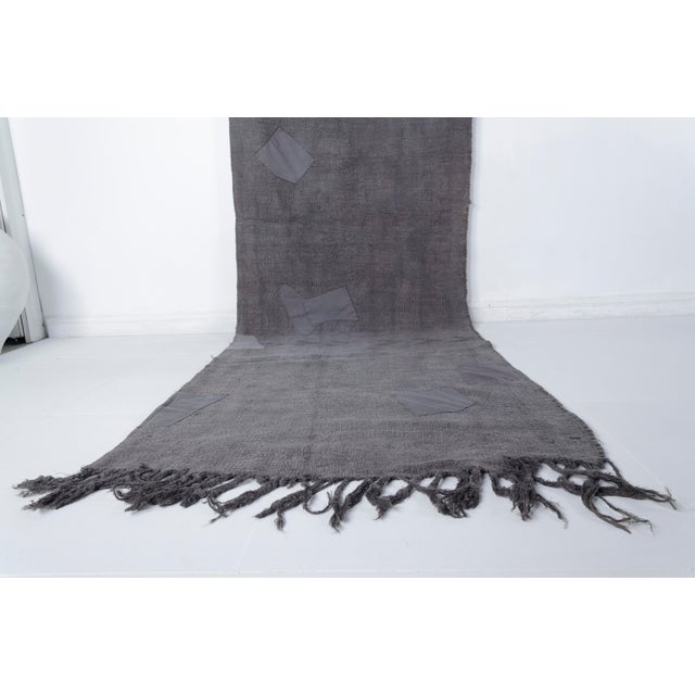 Vintage Tribal Handwoven Hemp Runner, 1960 For Sale - Image 9 of 18