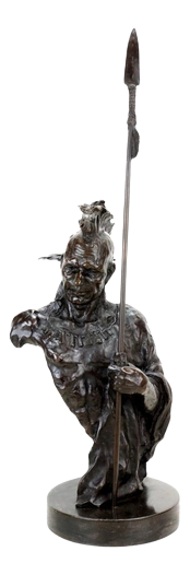 Western Style Indian Sculpture, 20th Century, Bronze