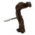 1950s Grape Vine Wood French Corkscrew For Sale